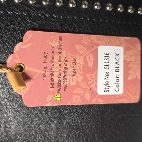 Sam & Hadley Vegan Leather Shoulder Bag NWT - Picture 6 of 9